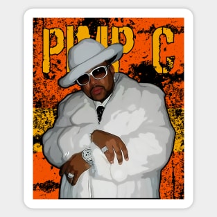 Pimp C | Rapper Sticker